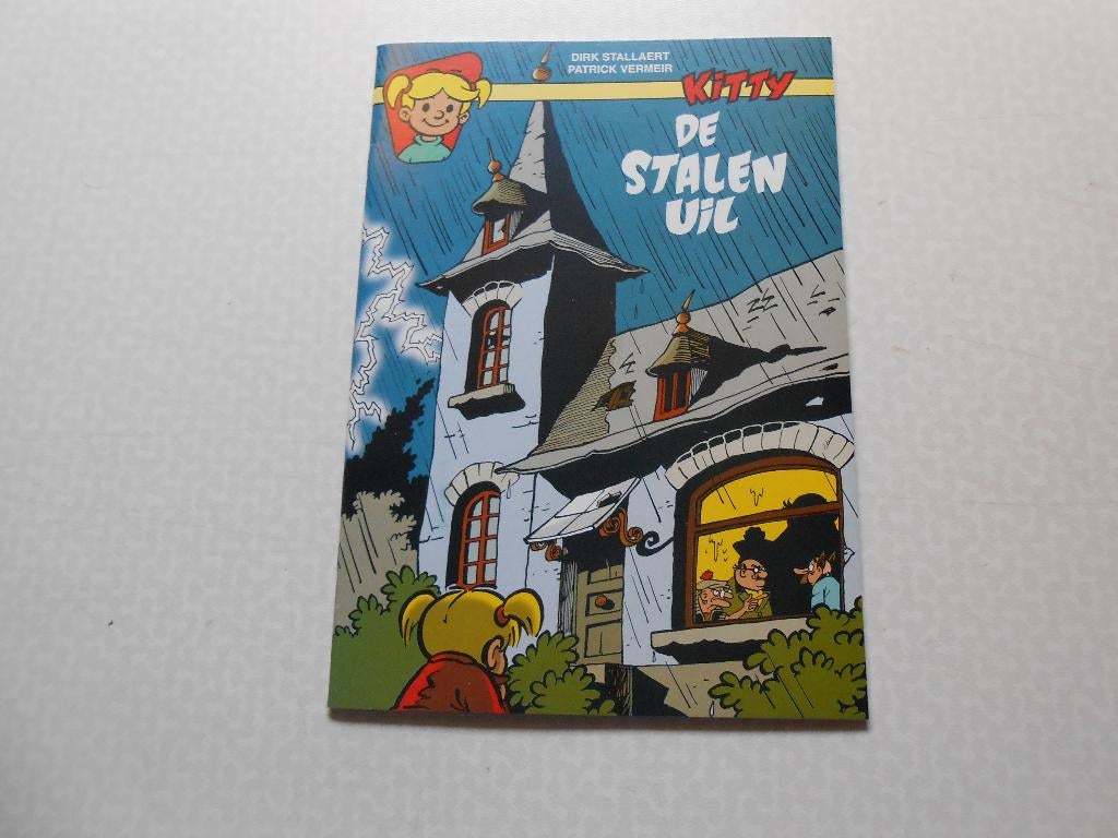 Brabant strip Kitty de stalen uil 2002 1 ste druk., Eén stripboek, Dirk Stallaert, Nieuw, Ophalen of Verzenden