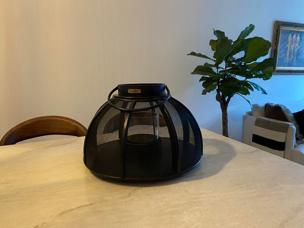 Windlicht zwart Rivièra Maison, Ophalen, 25 tot 50 cm, Zwart, Zo goed als nieuw