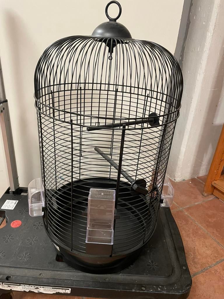 Parkieten/ kanariekooi nieuw, zwart, Ophalen, Nieuw, Metaal, Vogelkooi