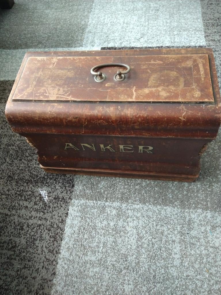 Vintage naaimachine Anker, Ophalen, Gebruikt, Naaimachine, Overige merken
