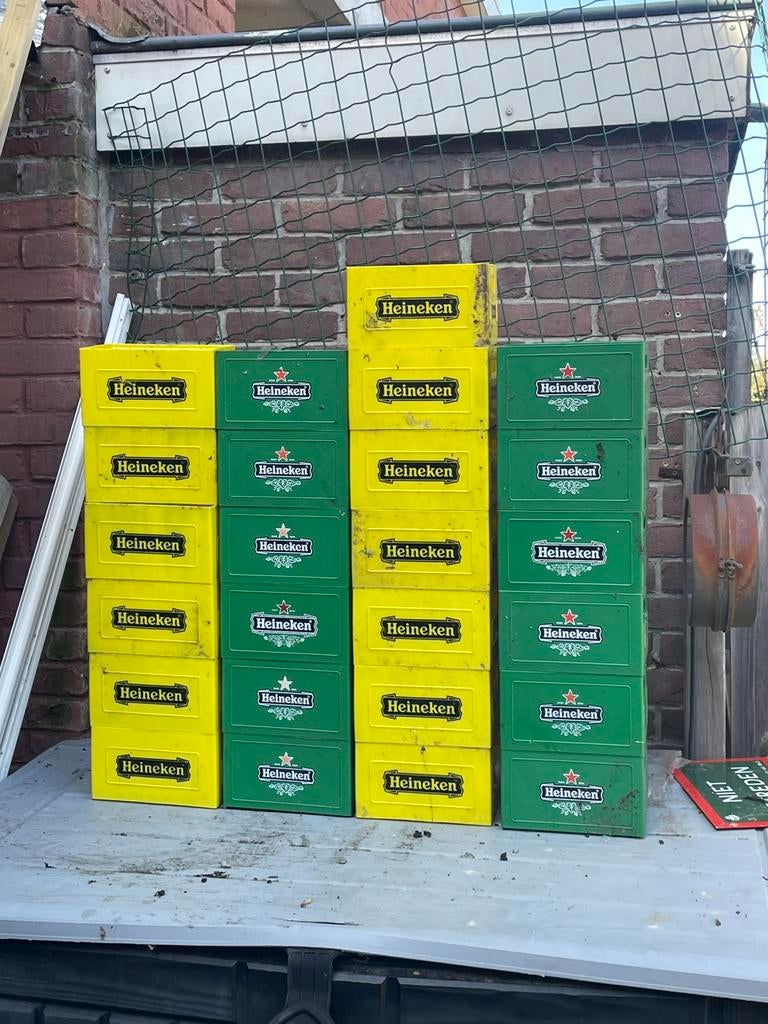 Heineken cd kratjes, Ophalen, Gebruikt