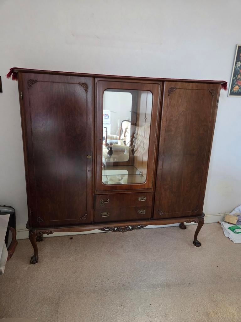 Antiek kast bezorgen mogelijk ruimte maak prijsje, Ophalen, 25 tot 50 cm, 150 tot 200 cm