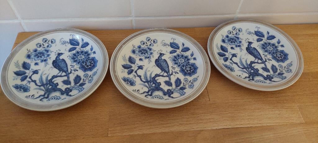 3 bordjes van Limoges, Antiek en Kunst, Antiek | Servies los, Ophalen of Verzenden