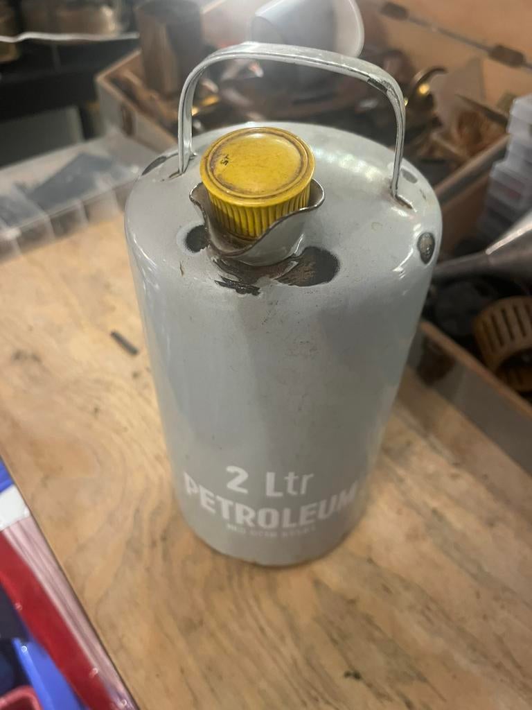 Petroleum kan emaille, Ophalen of Verzenden