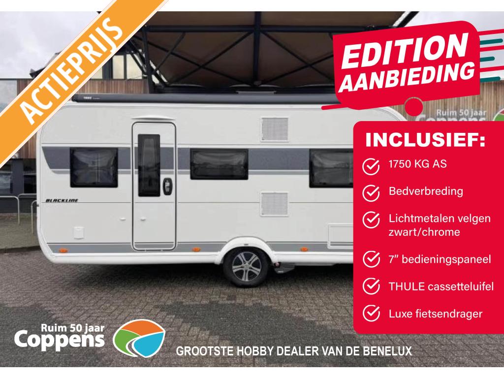 Hobby Excellent Edition 540 UFF 2026 ACTIE MEGA KORTING!!!, Caravans en Kamperen, Caravans, Standaardzit, Hobby, Bedrijf, 6 tot 7 meter