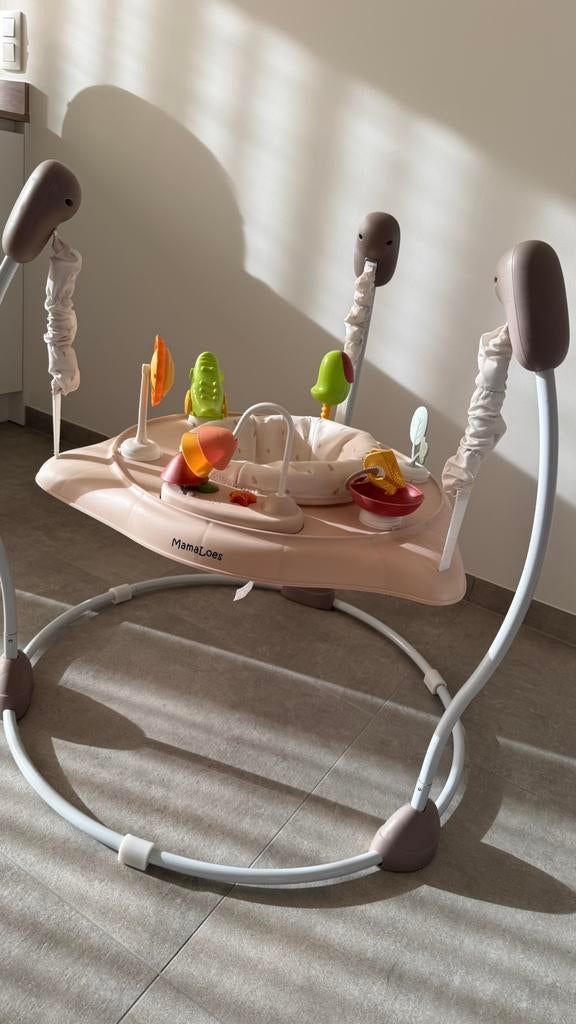 Mamaloes baby jumper met speeltjes, Ophalen, Nieuw, Verstelbaar