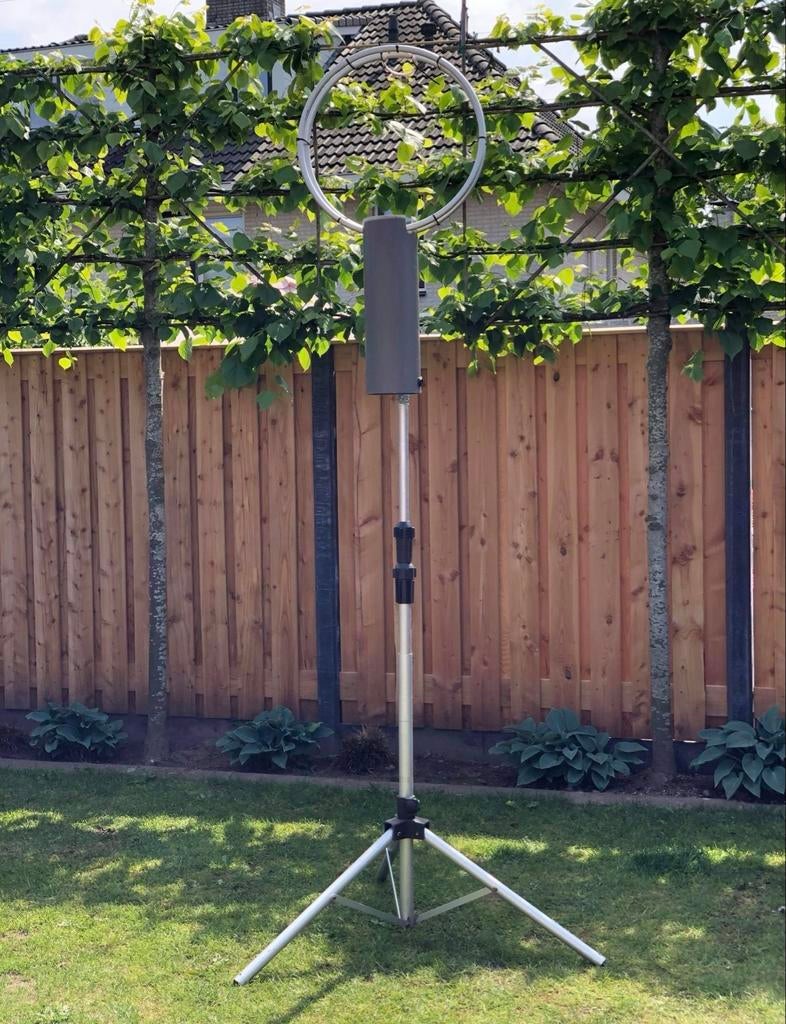 Zelfbouw Magnetische Loop Antenne (Magloop) voor HF, Telecommunicatie, Antennes en Masten, Gebruikt, Antenne, Ophalen