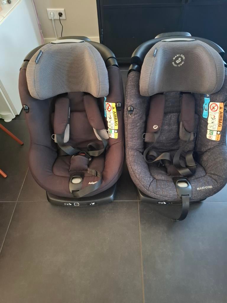 2x Maxi Cosi AxissFix 360 met Isofix, draaibaar en kiepstand, Kinderen en Baby's, Ophalen, 0 t/m 18 kg, Verstelbare rugleuning