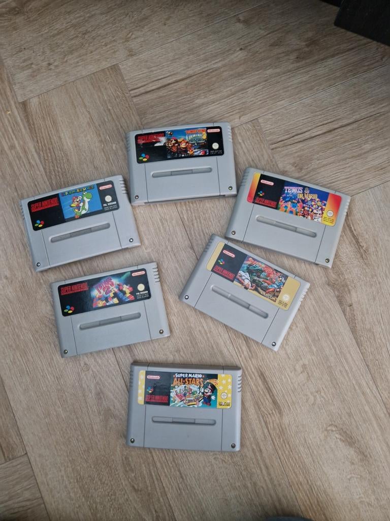 Super Nintendo Spellen - Diverse Klassiekers, Spelcomputers en Games, Games | Nintendo Super NES, Gebruikt, Overige genres, 2 spelers
