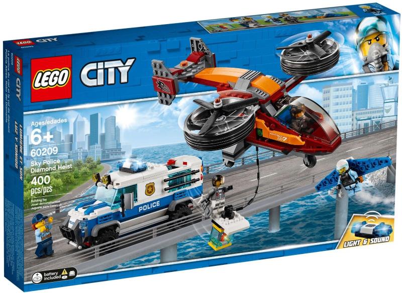 Lego City set 60209 Luchtpolitie diamantroof, City, Lego, Nieuw, Ophalen of Verzenden