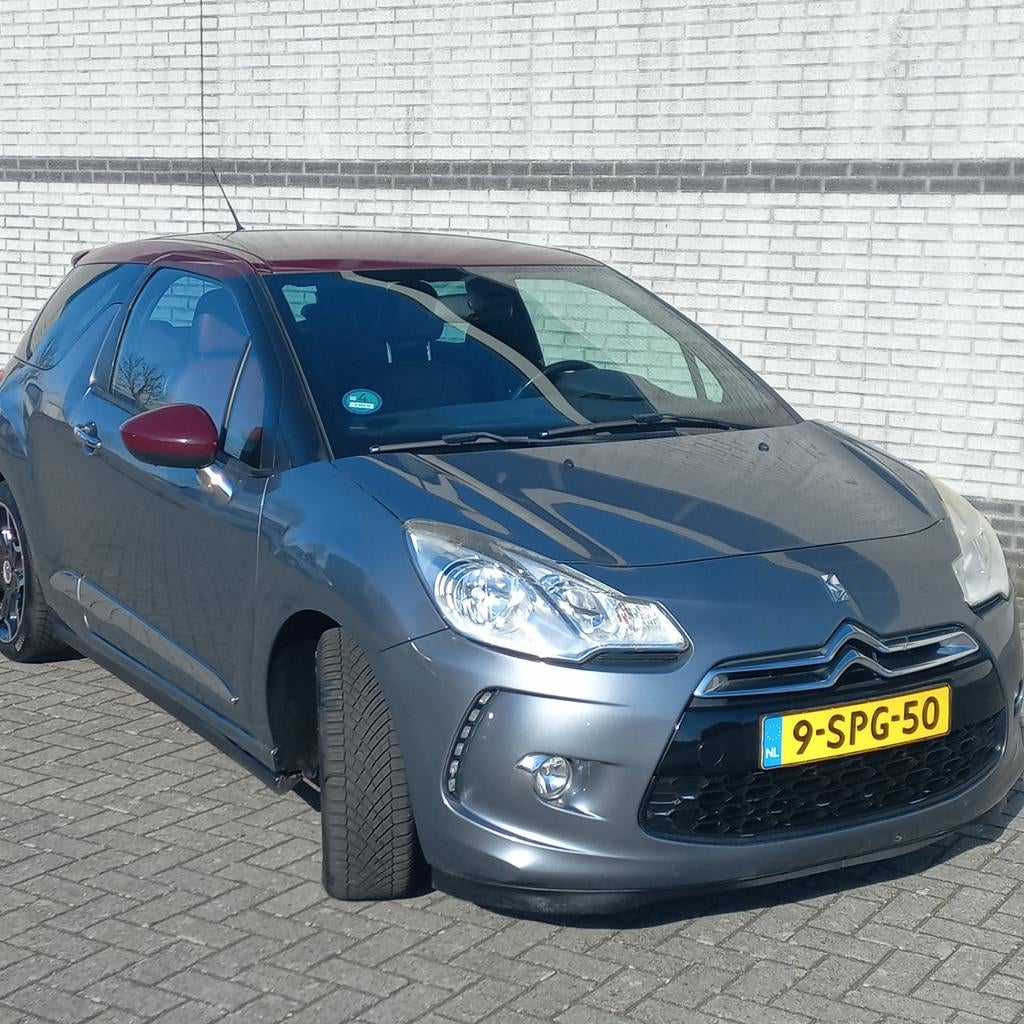 Nette Citroën DS3 1.6 16v 150 pk '10  airco en VOLLE TANK !, Voorwielaandrijving, 4 cilinders, 150 pk, USB