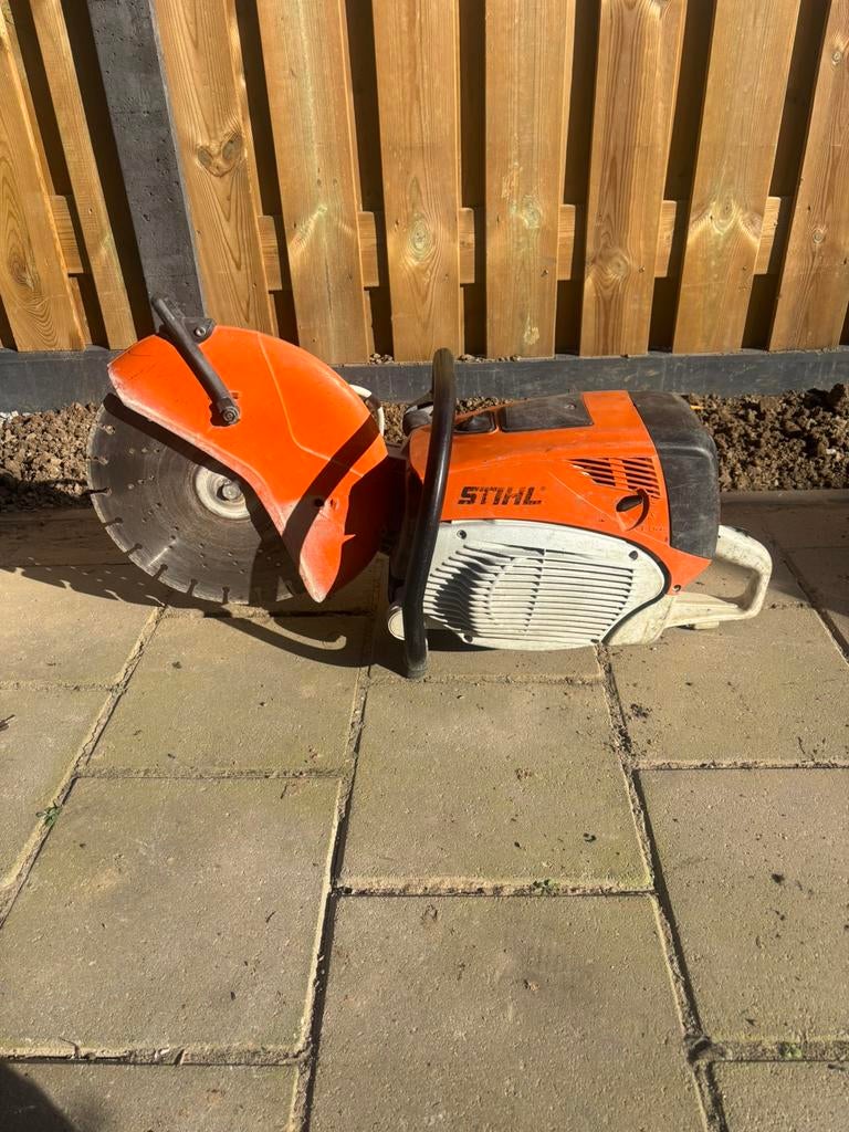 Stihl ts700 bandenzaag, Ophalen, Zo goed als nieuw, 1000 watt of meer, Overige typen
