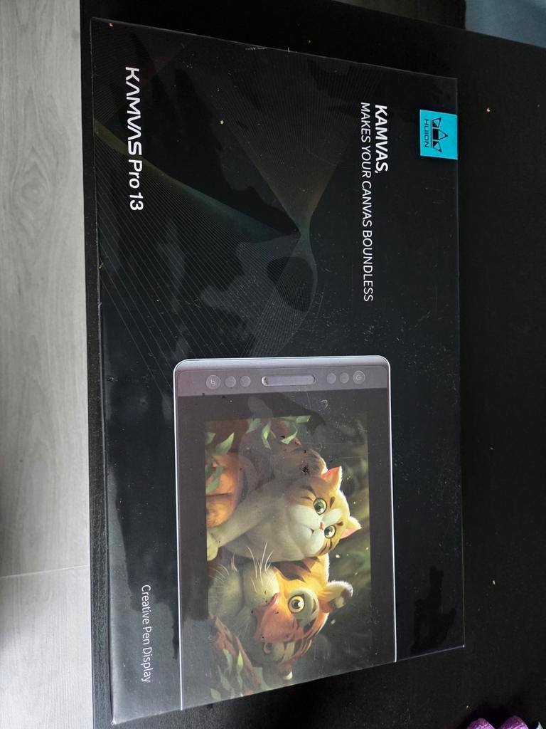 Huion Kamvas Pro 13 Tekentablet, Computers en Software, Tekentablets, Ophalen of Verzenden, Zo goed als nieuw, Bedraad, Huion