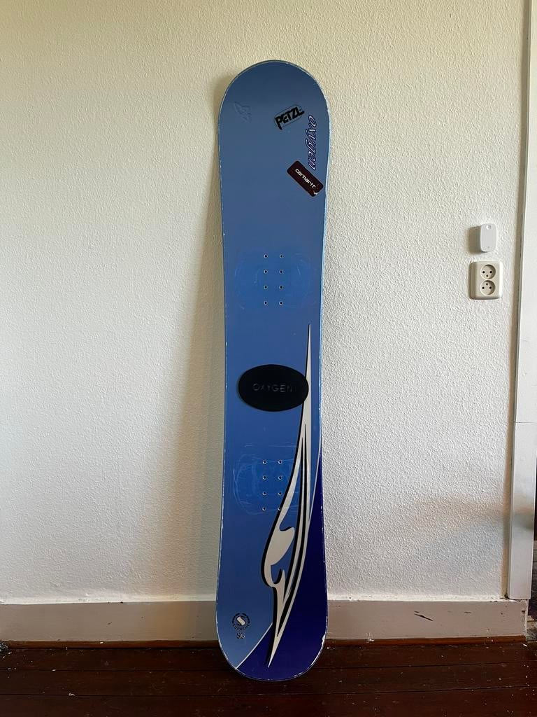 Snowboard 154cm, Sport en Fitness, Snowboarden, Ophalen, Zo goed als nieuw, Board