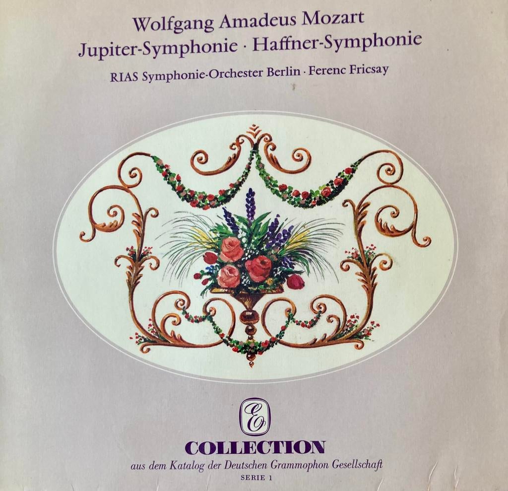 Mozart Jupiter- en Haffner-Symphonie, Gebruikt, Ophalen of Verzenden, Orkest of Ballet, 12 inch