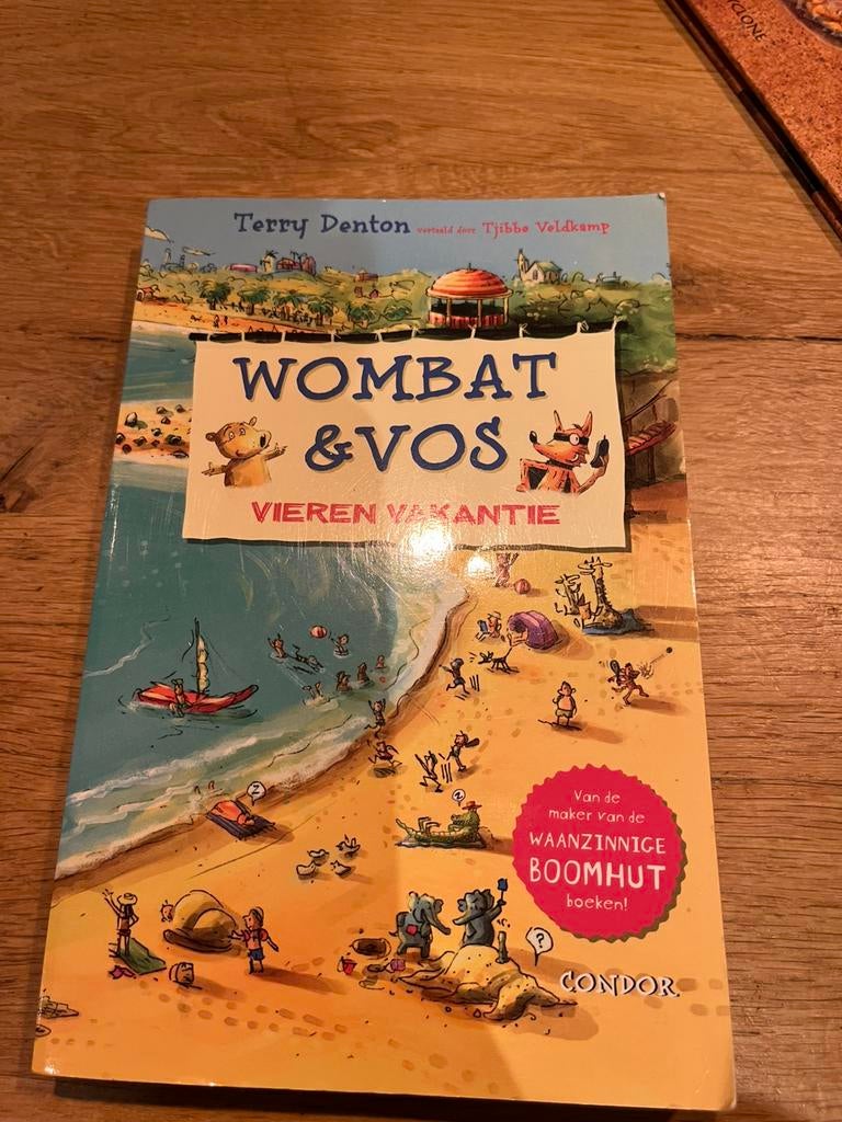 Wombat en vos vieren vakantie van terry denton, Ophalen of Verzenden, Nieuw