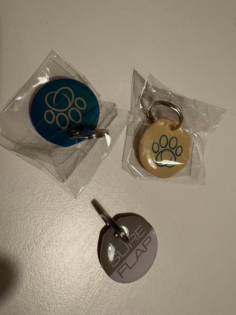 Surefeed / sureflap penningen, Ophalen of Verzenden, Nieuw