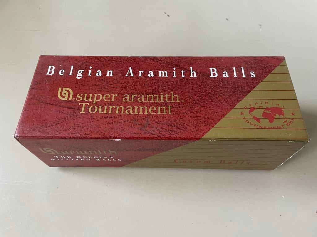 Super Aramith Tournament Biljartballen, Ophalen of Verzenden, Gebruikt, Keu of Ballen