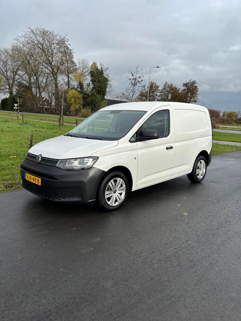 Volkswagen Caddy Cargo 2.0 TDI L1h1 2021 Wit, Voorwielaandrijving, Stof, 74 pk, 4 cilinders