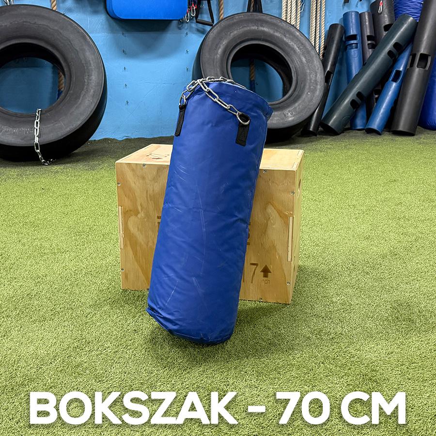 Kinderen bokszak blauw - 70 cm - Diameter 28 cm, Sport en Fitness, Vechtsporten en Zelfverdediging, Zo goed als nieuw, Overige