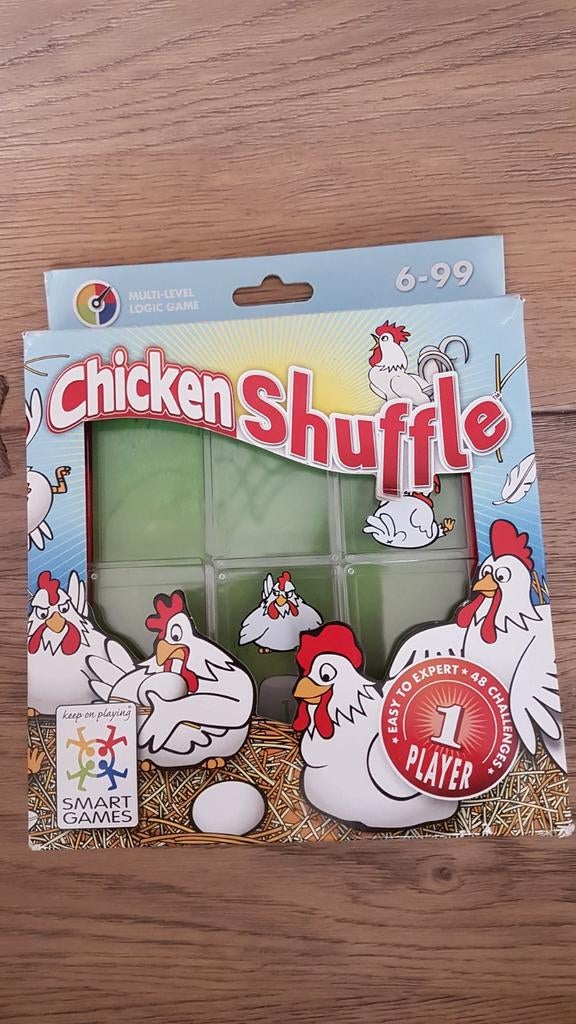 Chicken Shuffle denkspel, Ophalen of Verzenden, Minder dan 500 stukjes, Gebruikt