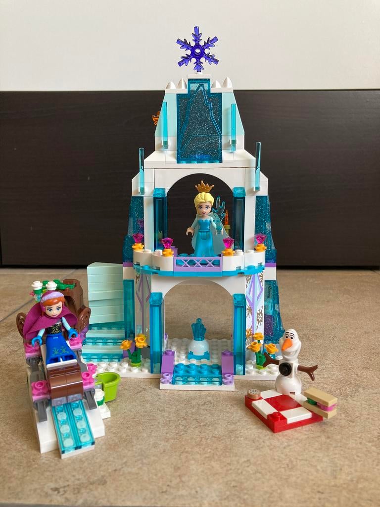 LEGO Disney Elsa's fonkelende ijskasteel 41062, Ophalen of Verzenden, Zo goed als nieuw, Complete set, Lego