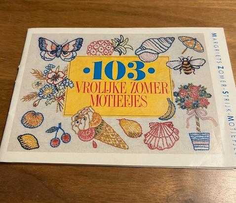 103 zomerse strijk patroontjes, Hobby en Vrije tijd, Ophalen of Verzenden, Nieuw, Handborduren, Patroon