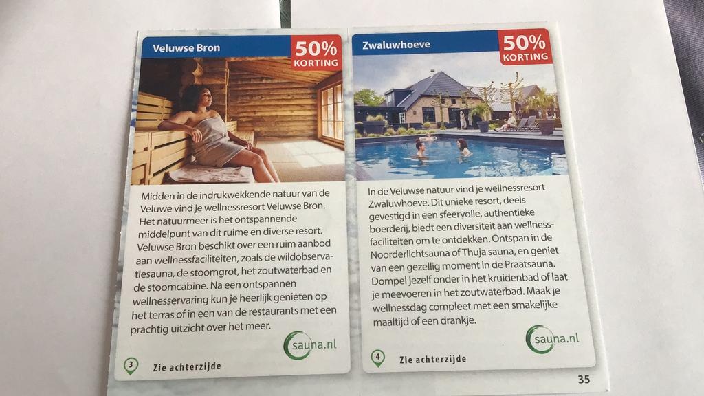 Welness, een dag om te ontspannen in de sauna, tot 1 juli 26, Twee personen, Kortingsbon, Spa of Sauna