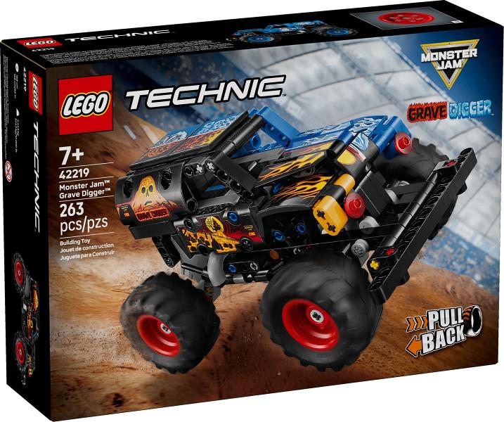 Lego Technic set 42219 Monster Jam Grave Digger vuur en ijs, Kinderen en Baby's, Speelgoed | Duplo en Lego, Nieuw, Lego, Complete set
