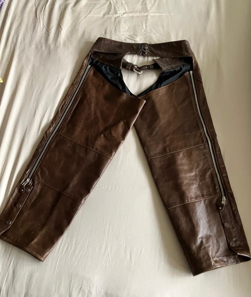 Heren Chaps l/xl, Carnaval, Maat 56/58 (XL), Ophalen of Verzenden, Zo goed als nieuw