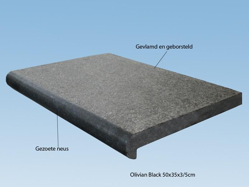 Basalt zwembadranden - AKTIEPRIJZEN, Ophalen, Nieuw