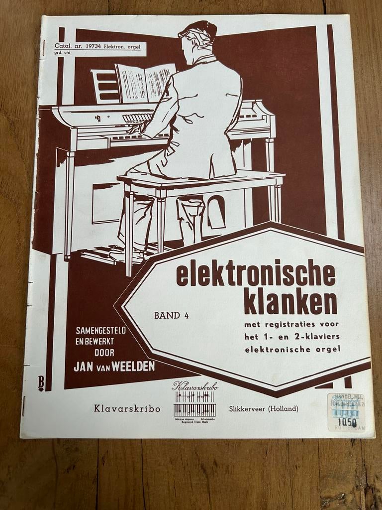 Bladmuziek voor Klavarskribo, Muziek en Instrumenten, Bladmuziek, Ophalen of Verzenden, Zo goed als nieuw