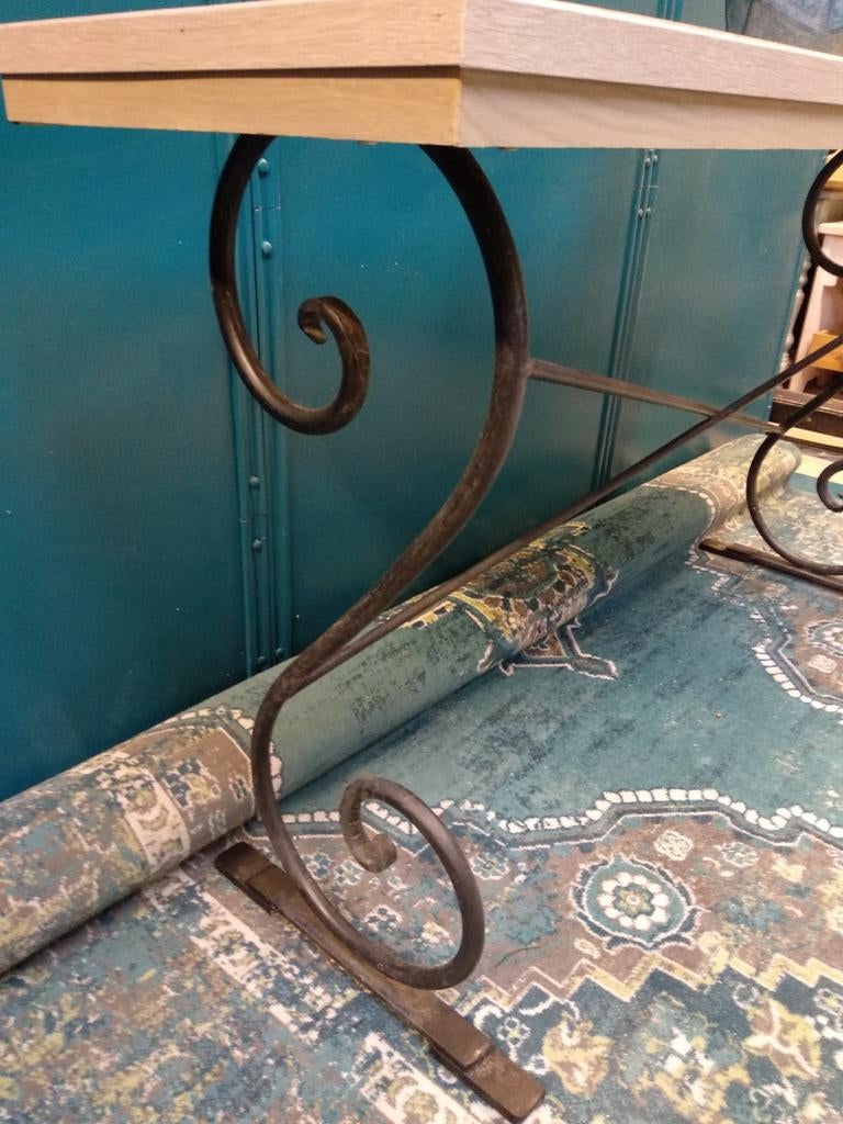 Sidetable - 40x140x78 cm, Huis en Inrichting, Tafels | Sidetables, Gebruikt, 100 tot 150 cm, Industrieel, Ophalen