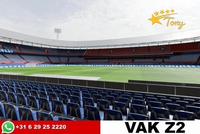 FEYENOORD - Go Ahead Eagles Tickets | Betrouwbare Kaarten Z2, Losse kaart, Drie personen of meer, Februari