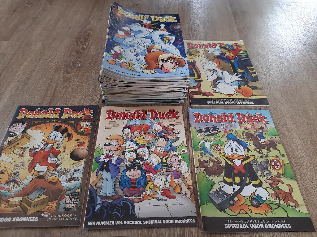 Donald Duck weekbladen jaargang 2020 compleet, Complete serie of reeks, Ophalen of Verzenden, Gelezen