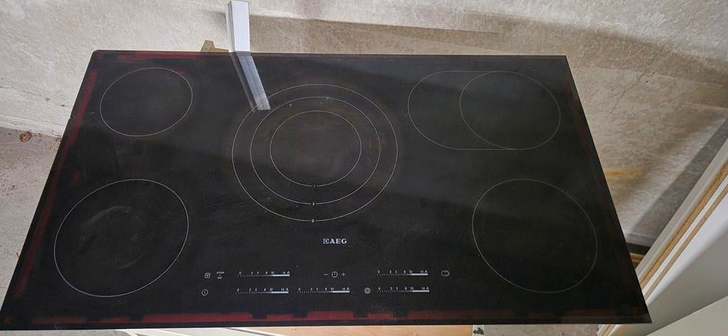 AEG keramische kookplaat, Ophalen, Gebruikt, Keramisch, Inbouw