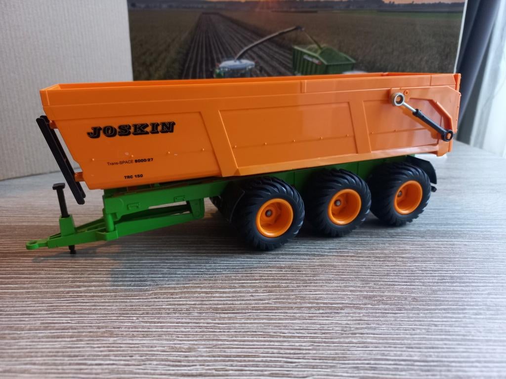 Joskin Trc 150 3 Asser Kipper Siku, Ophalen of Verzenden, Zo goed als nieuw, Tractor of Landbouw, SIKU