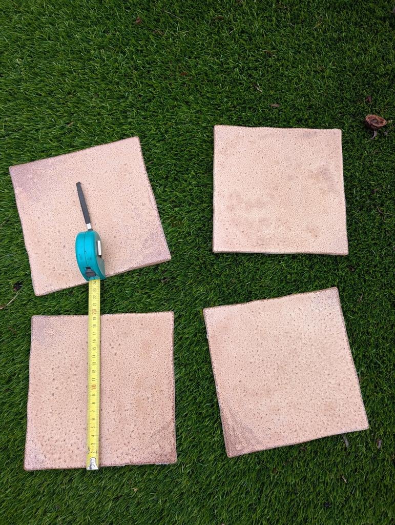 Schellevis Oud Hollandse tegels in roodbruin 20 x 20 cm, Doe-het-zelf en Verbouw, Tegels, Ophalen, Overige materialen, Gebruikt