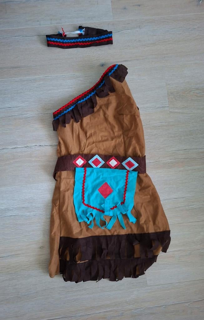 Carnaval indianen jurkje, Ophalen