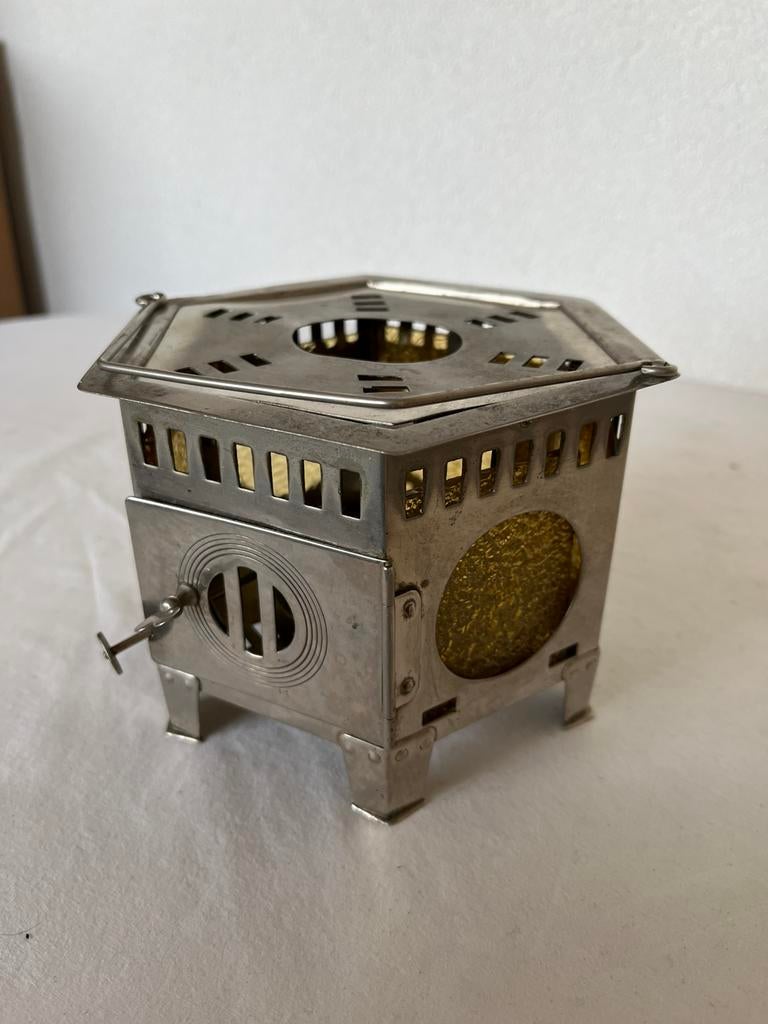 Theelichtje Vintage Oud Theelicht Thee Lichtje Licht Antiek, Ophalen of Verzenden