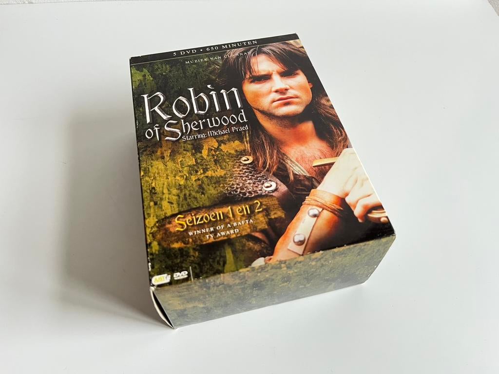 DVD Tv Serie Robin of Sherwood seizoen 1 en 2 compleet, Cd's en Dvd's, Dvd's | Tv en Series, Zo goed als nieuw, Actie en Avontuur