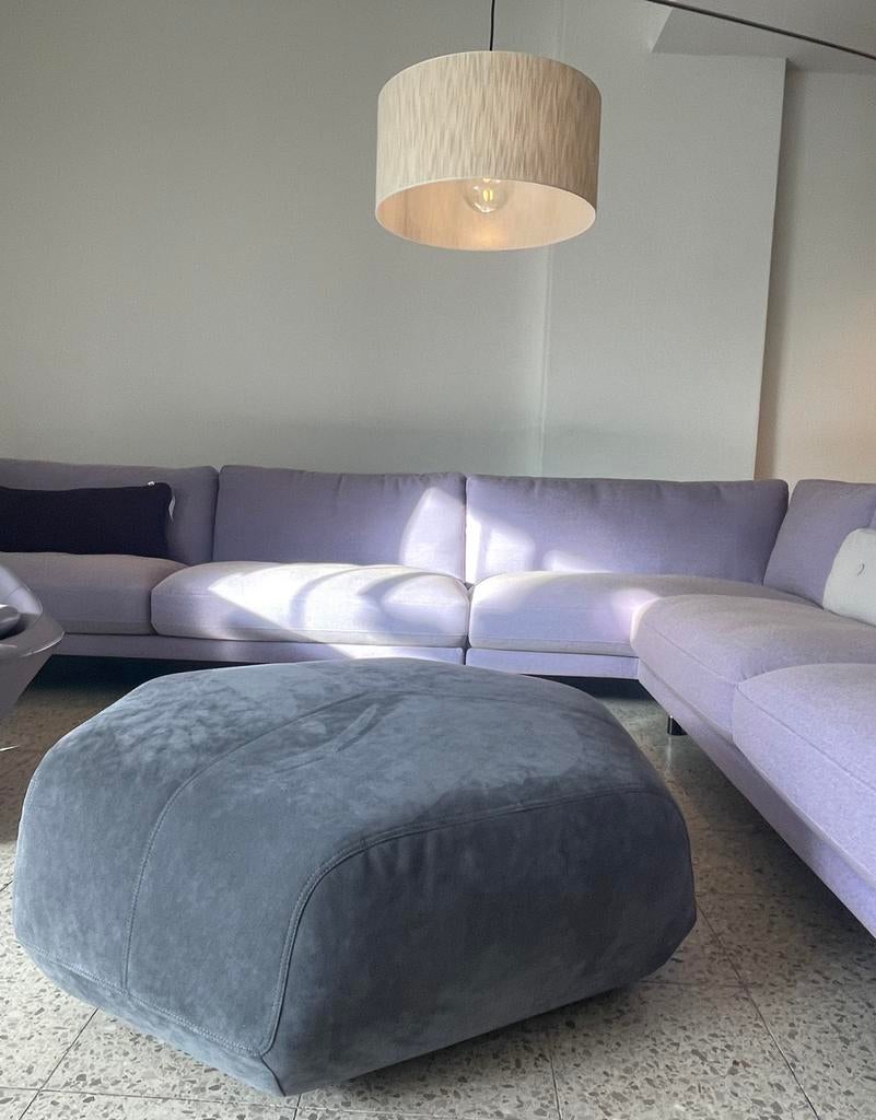 Leolux Guadalupe poef showmodel, Ophalen, Nieuw, Rond, Stof