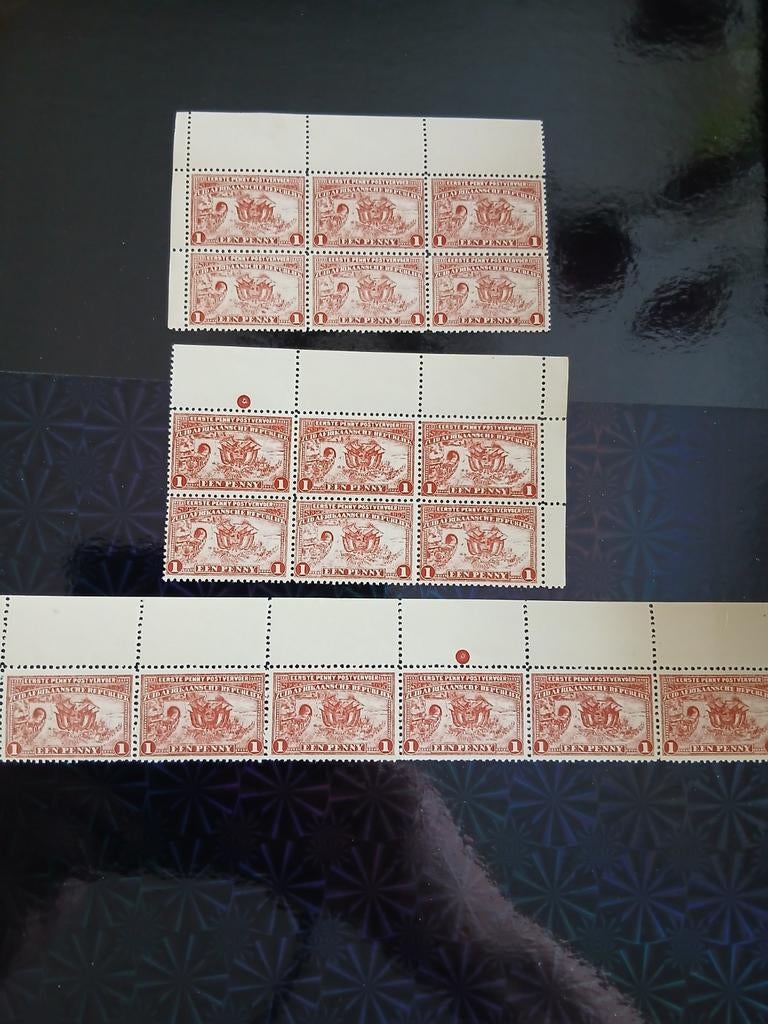 One penny postzegels zuid africa, Postzegels en Munten, Ophalen of Verzenden