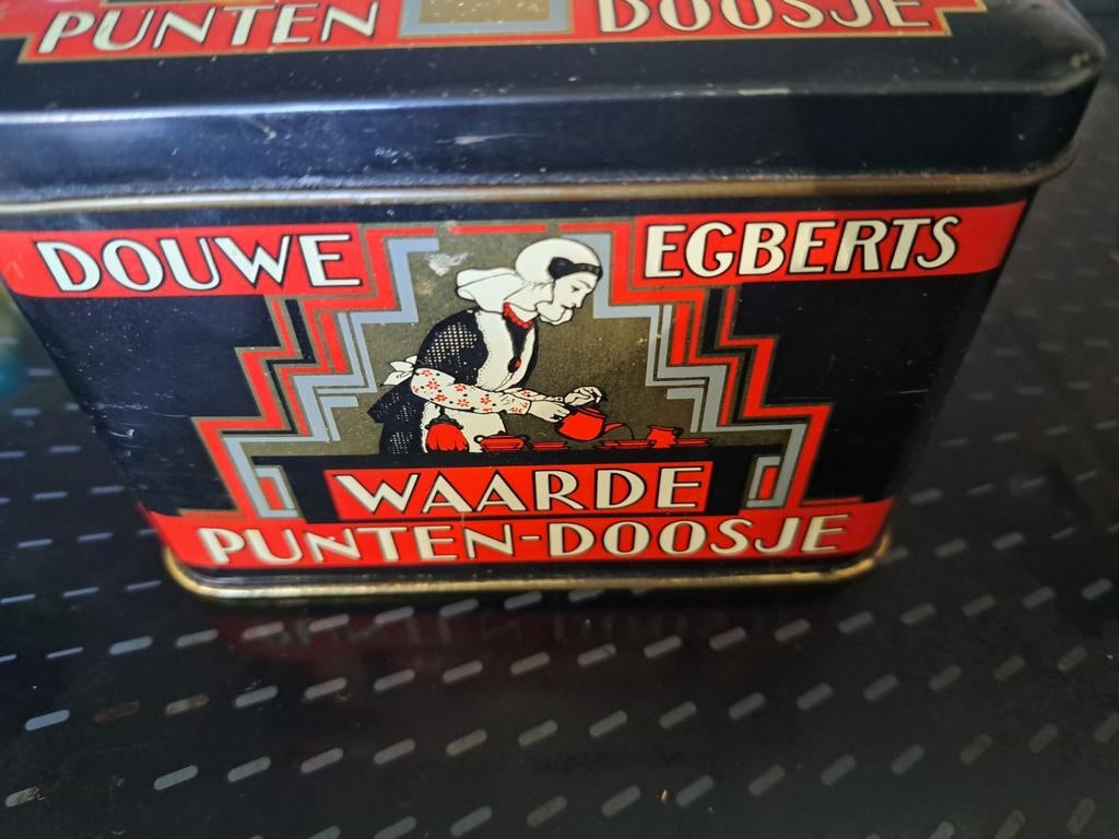 Douwe egberts blik spaar punten, Ophalen of Verzenden, Zo goed als nieuw, Koffie, Douwe Egberts
