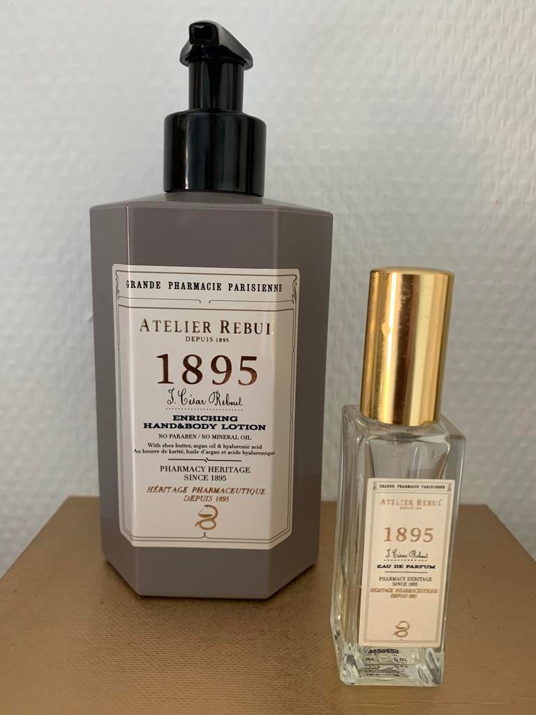 1895 Atelier Rebul edp en hand&bodylotion, Sieraden, Tassen en Uiterlijk, Ophalen of Verzenden, Gebruikt