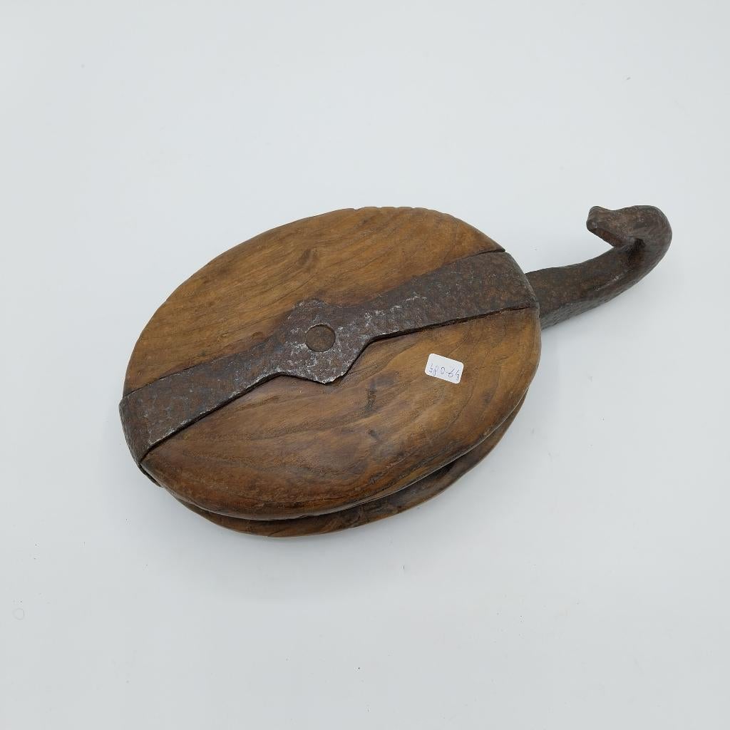 Oude Katrol (57085-46), Antiek en Kunst, Ophalen of Verzenden