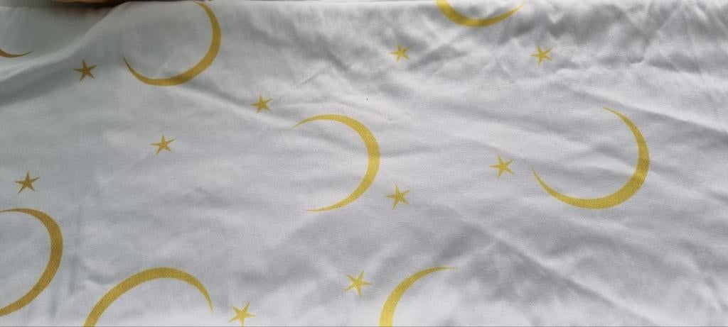 Dekbedovertrek en hoeslaken 1 persoons, Jongetje of Meisje, Wit, Dekbedovertrek, Ophalen of Verzenden