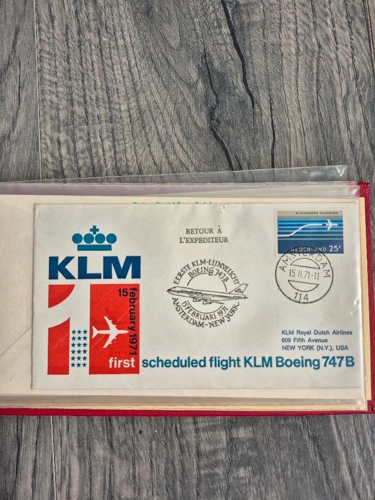 25x FDC’s 1966 - 1971 | onbeschreven | o.a. Apollo 11, KLM, Postzegels en Munten, Postzegels | Eerstedagenveloppen, Ophalen of Verzenden