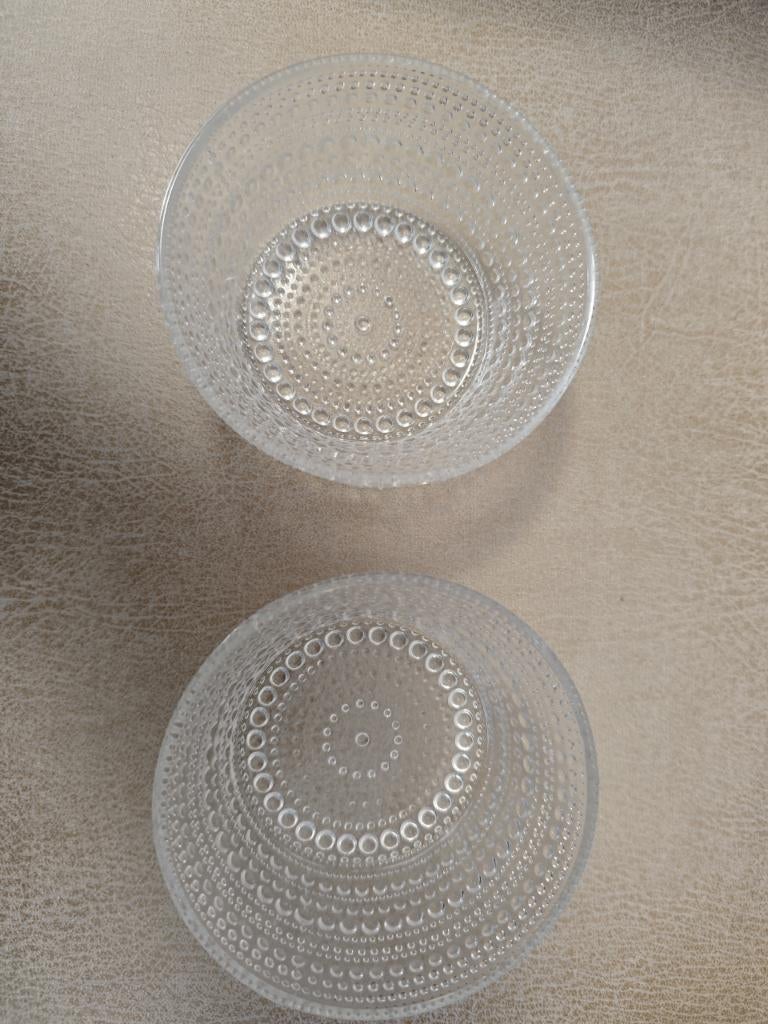 Iittala Kastehelmi kom Ø10,8 helder, Ophalen of Verzenden, Zo goed als nieuw, Overige materialen, Minder dan 25 cm