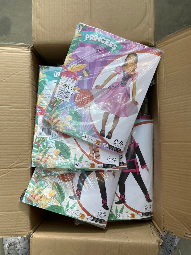 Meisjes carnavalkleding-verkleden-110t/m164, Meisje, ., Nieuw, Ophalen of Verzenden